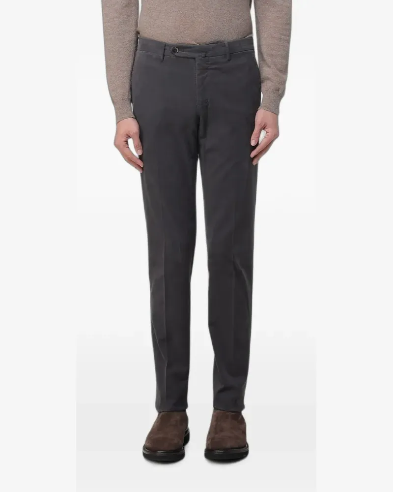 PT TORINO stretch-cotton chinos - Grau Grau