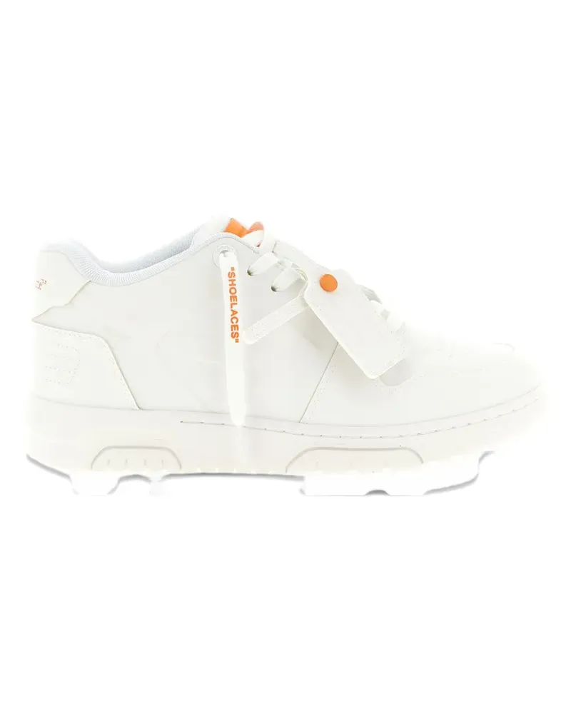 OFF-WHITE Out Of Office Molded logo-detail sneakers - Weiß Weiß