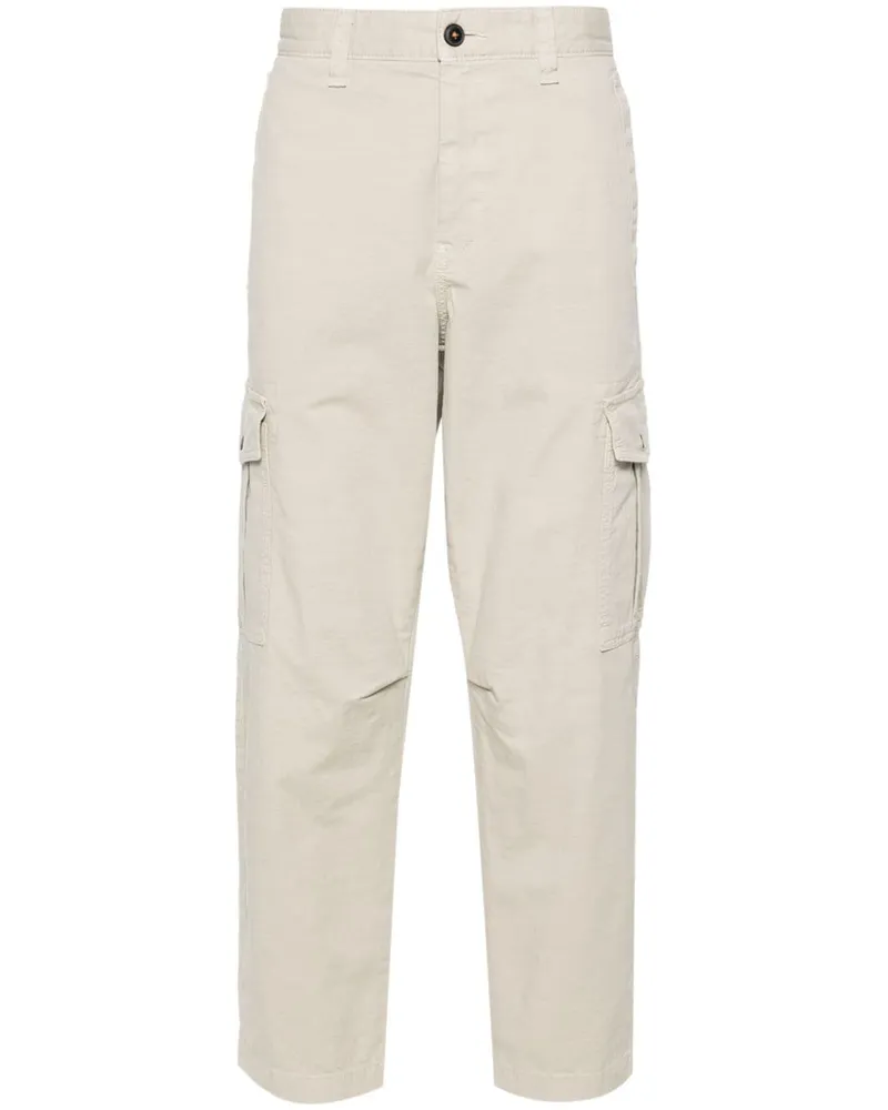 HUGO BOSS Halbhohe Cargohose - Nude Nude
