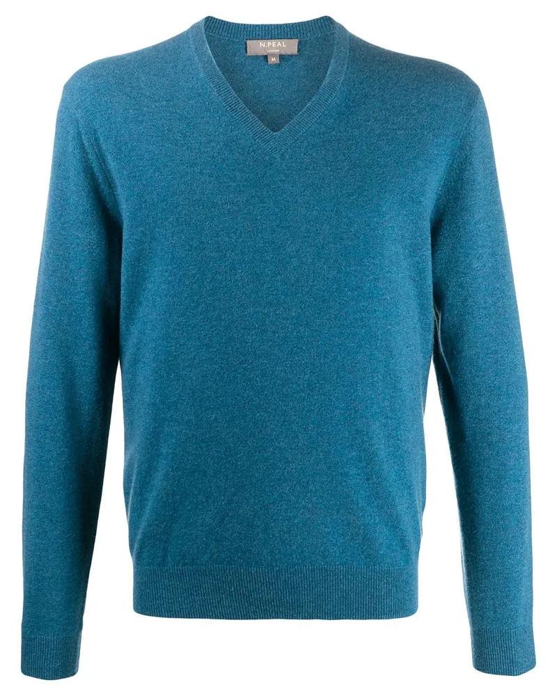 N.Peal The Burlington' Pullover - Blau Blau