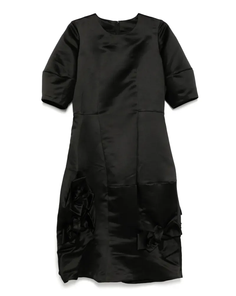 Comme des Garçons Kleid mit Schleifendetail - Schwarz Schwarz