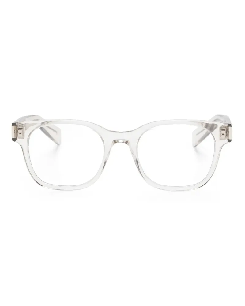 Saint Laurent Transparente Brille - Grau Grau