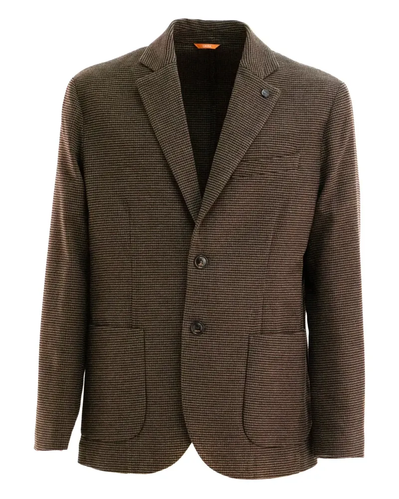 CRUNA Tribeca-Blazer mit aufgesetzter Tasche - Braun Braun