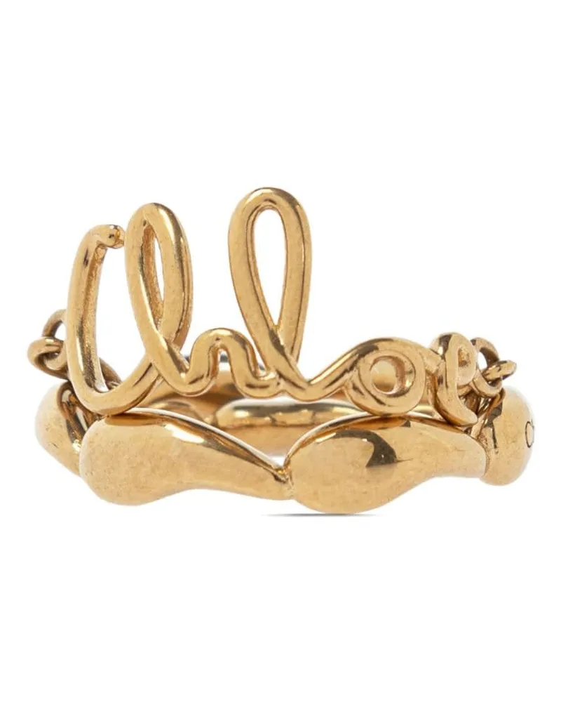 Chloé Doppelter  Iconic Ring Gold