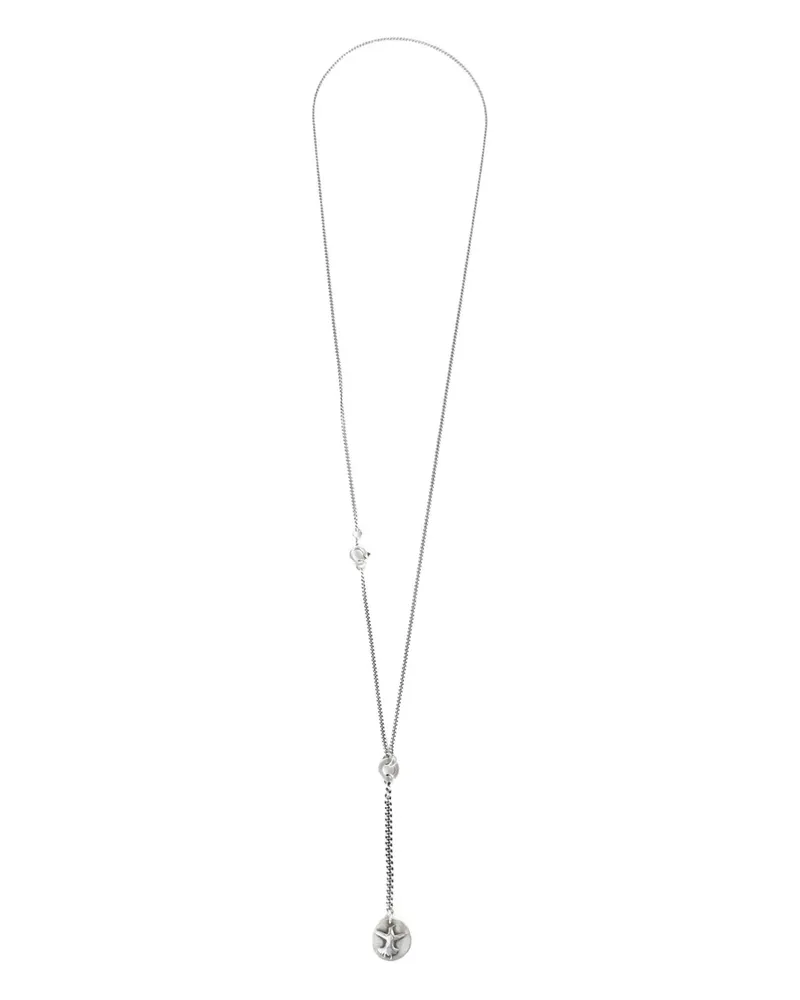 Ann Demeulemeester Flying Bird Halskette - Silber Silber
