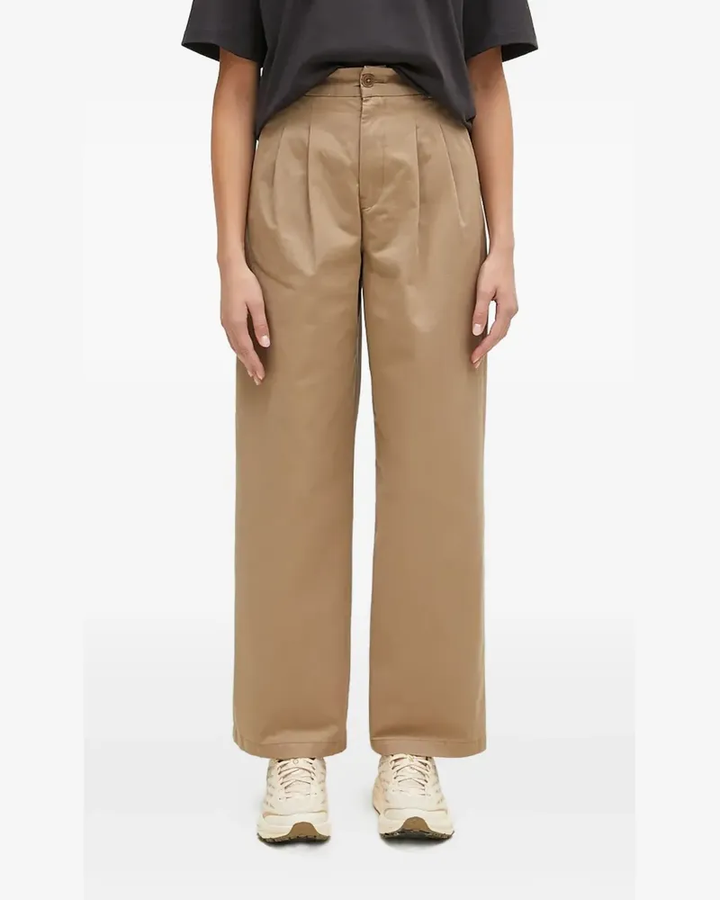 Carhartt WIP Leola Hose mit Falten - Nude Nude