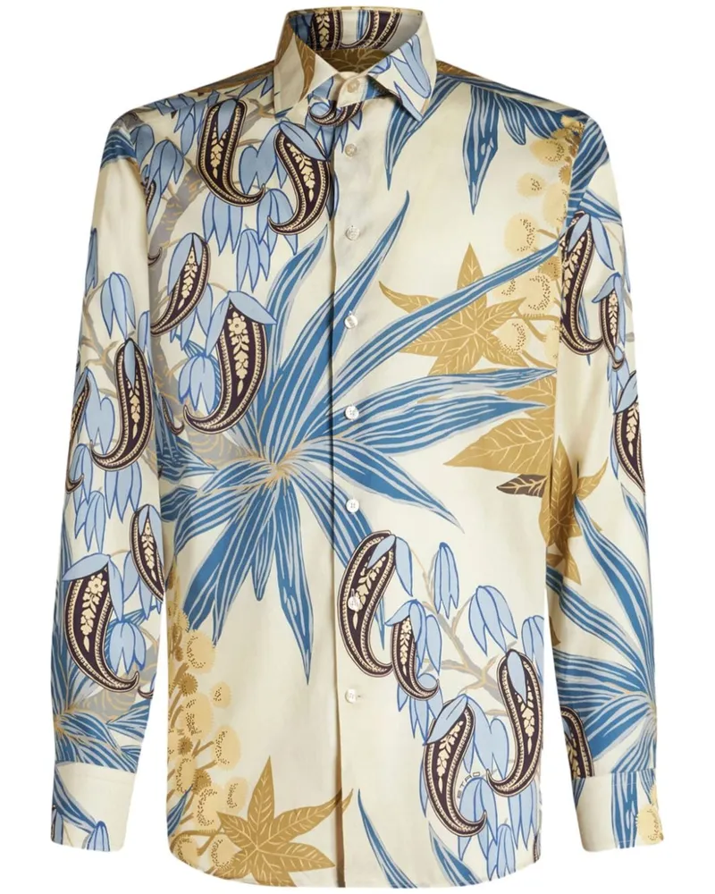 Etro Hemd mit Paisleymuster - Nude Nude