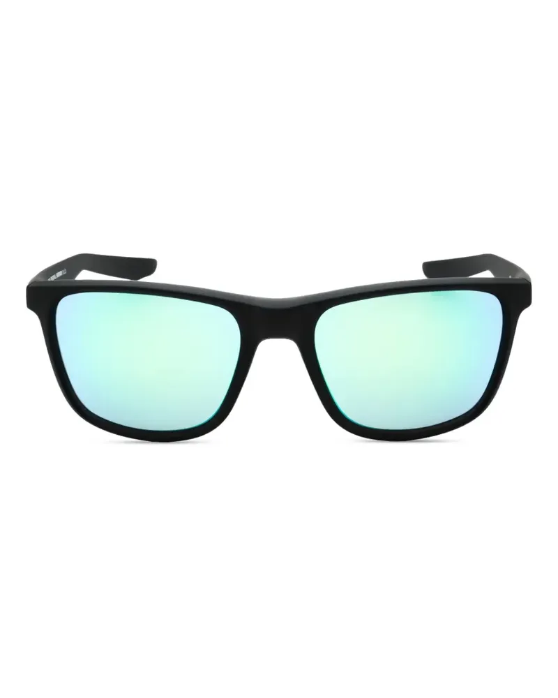Nike Endeavor Sonnenbrille mit eckigem Gestell - Schwarz Schwarz