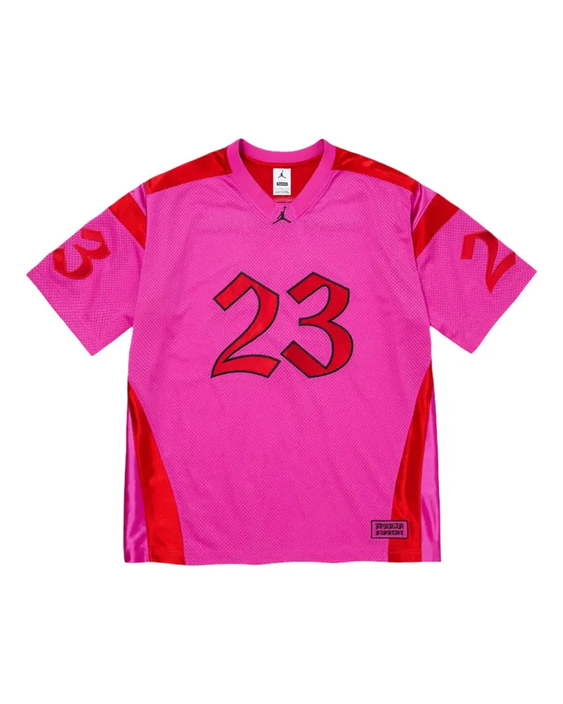 Supreme Being Jordan Warm Up T-shirt - Rosa Rosa