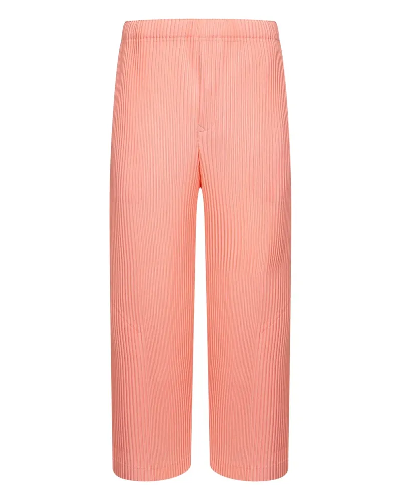 Issey Miyake Wide-Leg-Hose mit Bundfalten - Rosa Rosa