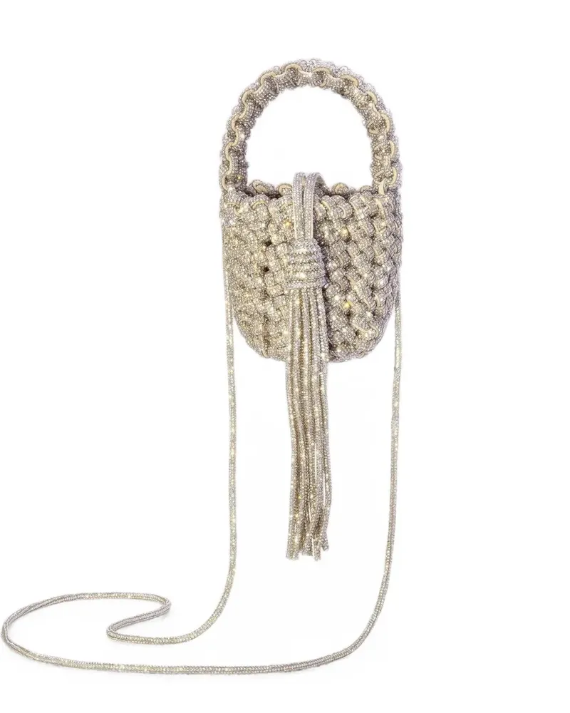 HIBOURAMA Micro Pendant shoulder bag - Silber Silber