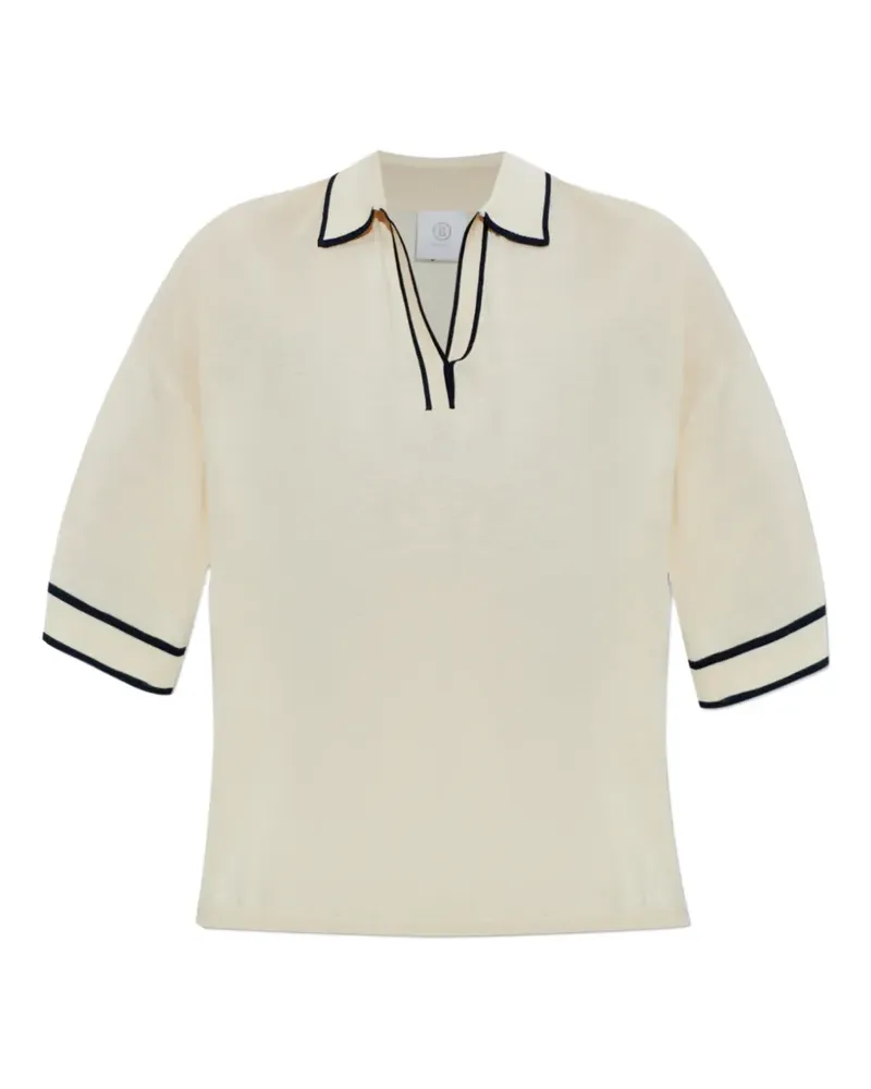 Bogner Paris piped top - Nude Nude