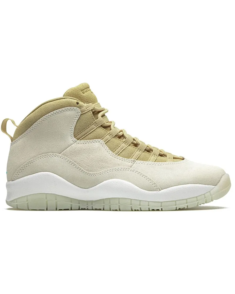 Jordan x SoleFly Air  10 Retro SP sneakers - Weiß Weiß