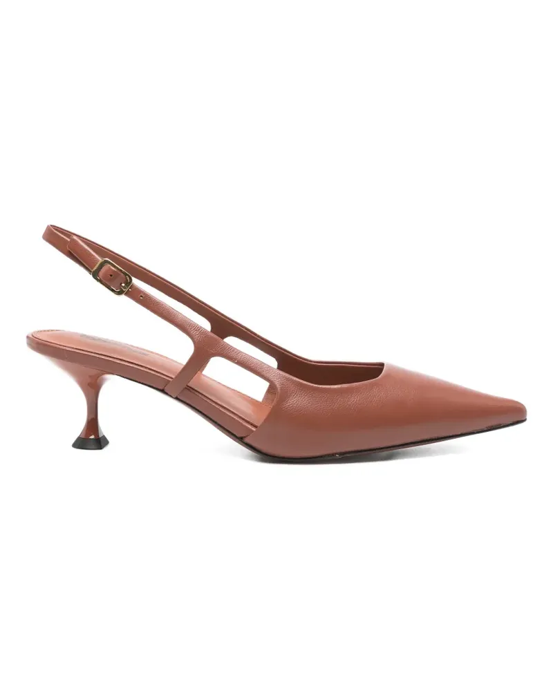 Lola Cruz Rhina pointed-toe pumps - Braun Braun