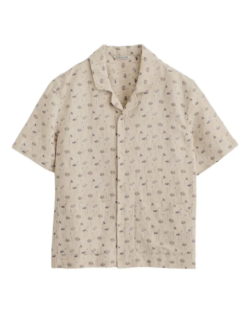 A Kind Of Guise Salvi floral-print shirt - Nude Nude