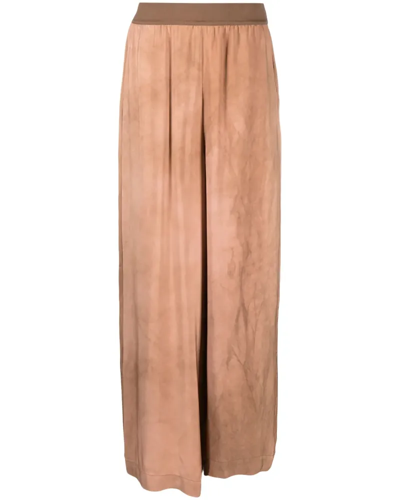 Uma Wang Hose mit Stretchbund - Braun Braun