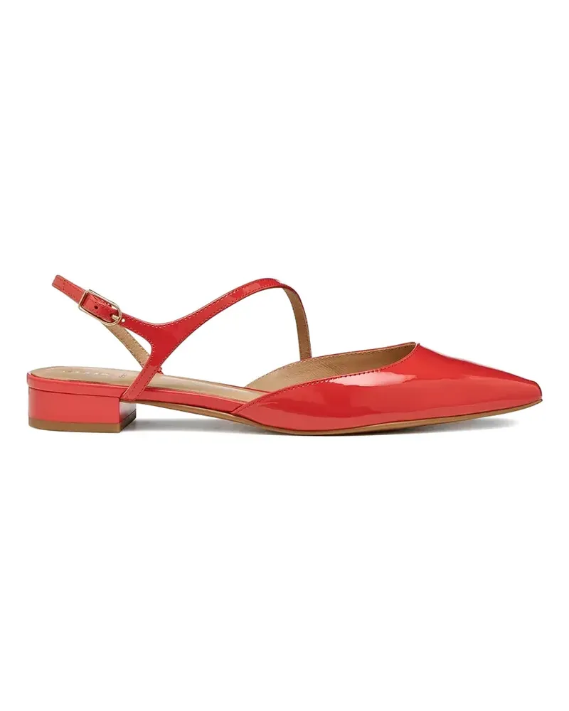 Geox 15 Giselda pointed-toe slingback pumps - Rot Rot