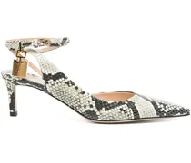Padlock Pumps 65mm - Grau