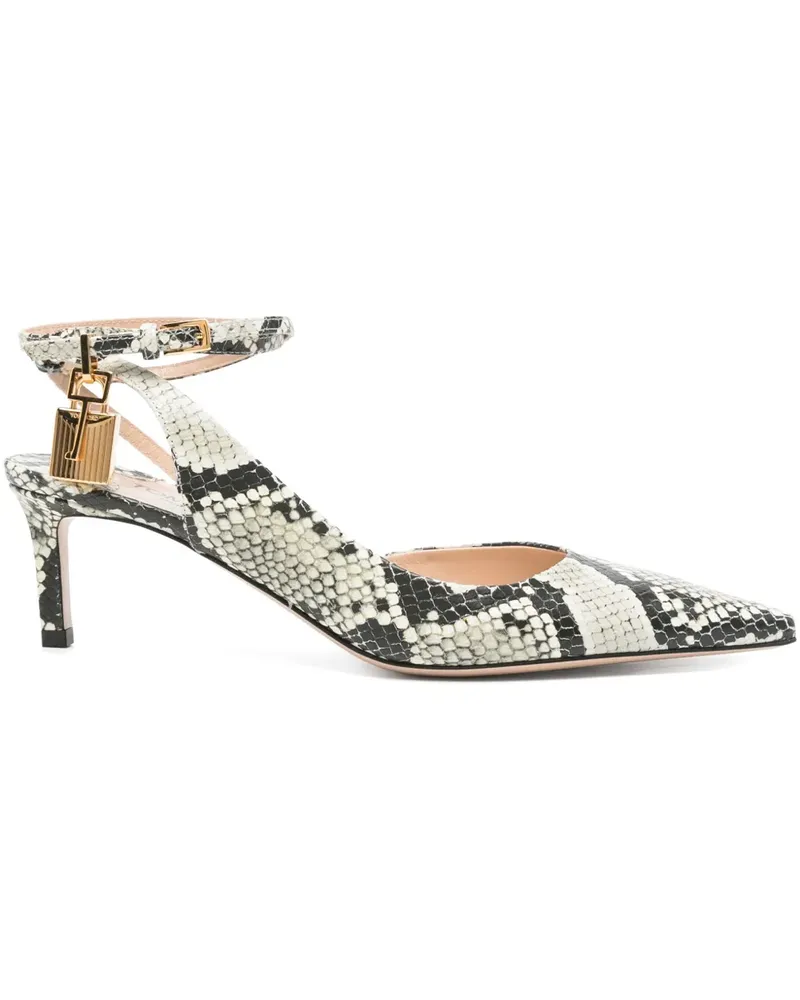 Tom Ford Padlock Pumps 65mm - Grau Grau