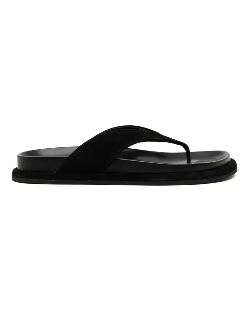 SENSO Flache Devon Sandalen - Schwarz Schwarz