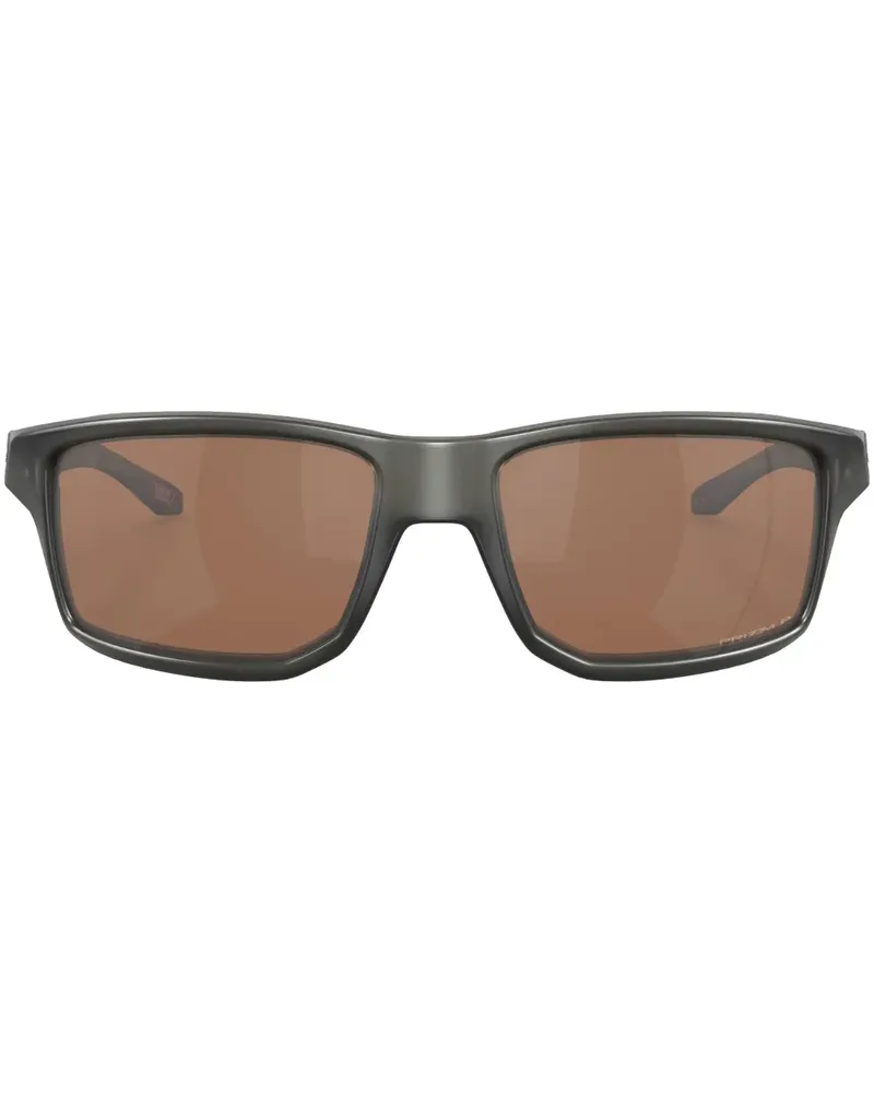 Oakley Eckige Gibston Sonnenbrille - Grau Grau