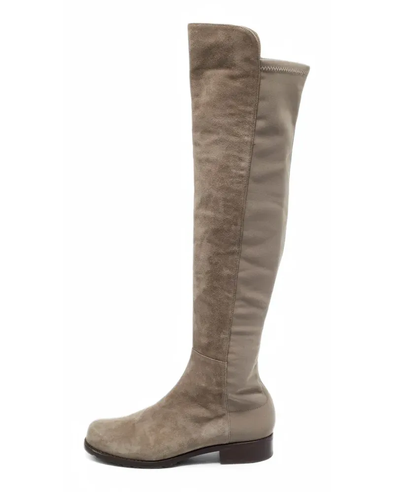Stuart Weitzman 5050 Overknee-Stiefel - Nude Nude
