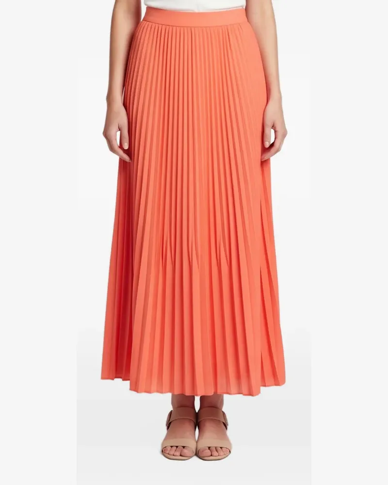 Manoush Plissierter Maxirock - Orange Orange