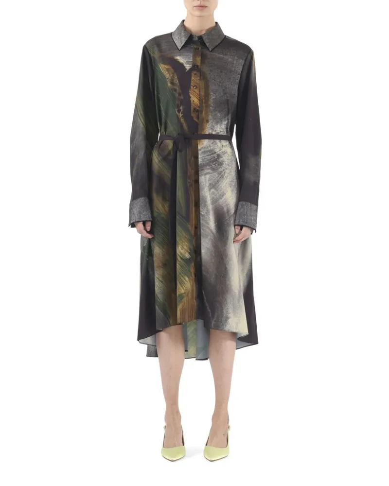 Jason Wu Hemdkleid mit Gürtel - Schwarz Schwarz