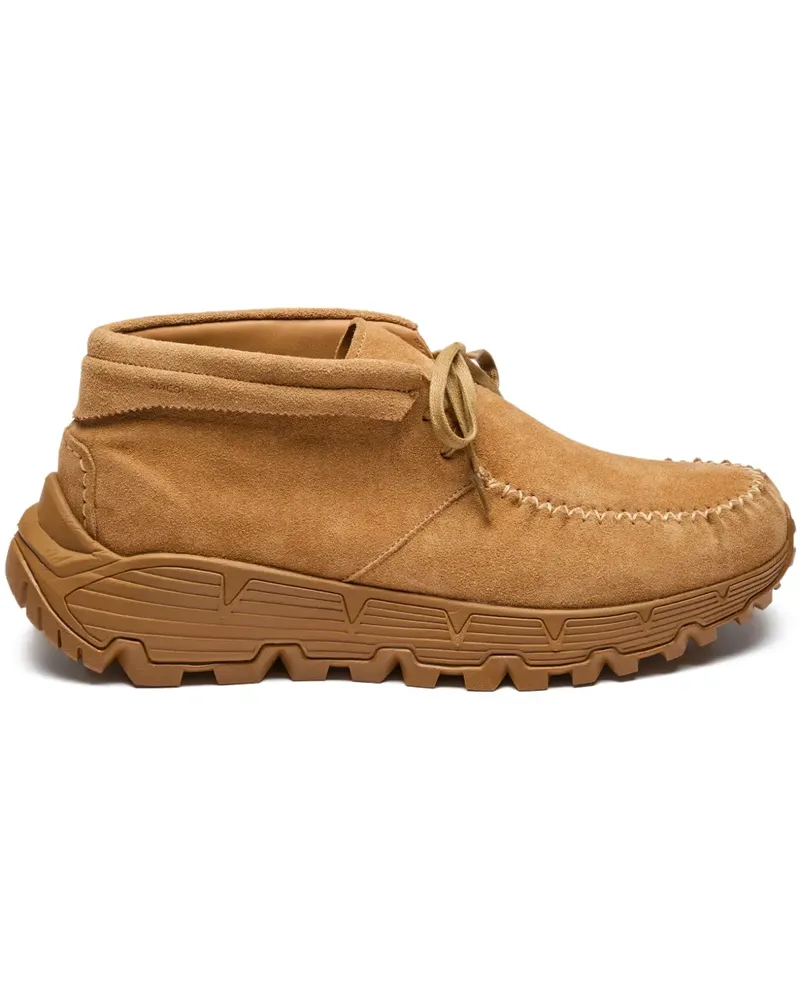 SUICOKE Sneakers aus Wildleder mit Fransen - Nude Nude