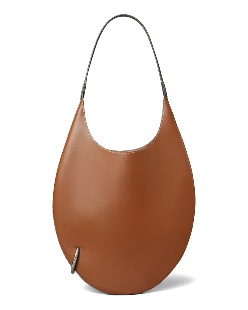 Tory Burch pierced soft shoulder bag - Braun Braun