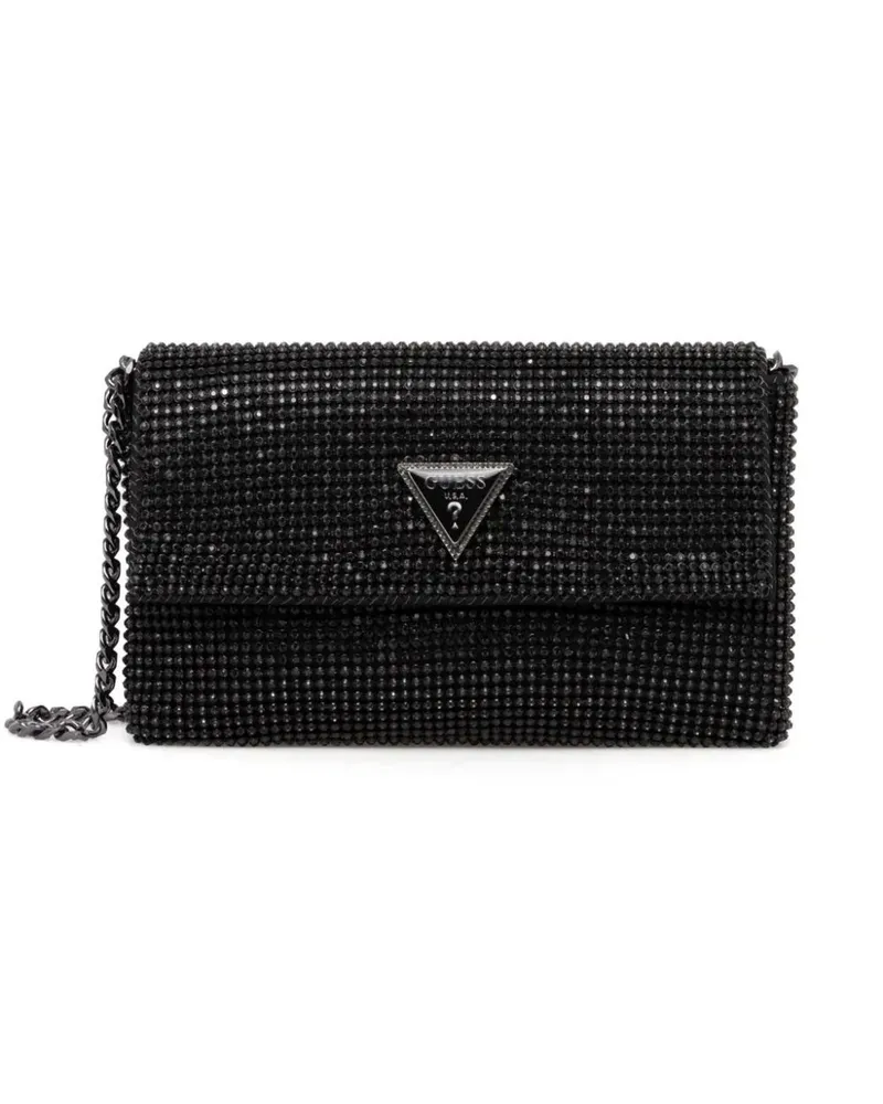 Guess Mini Zalina Schultertasche - Schwarz Schwarz