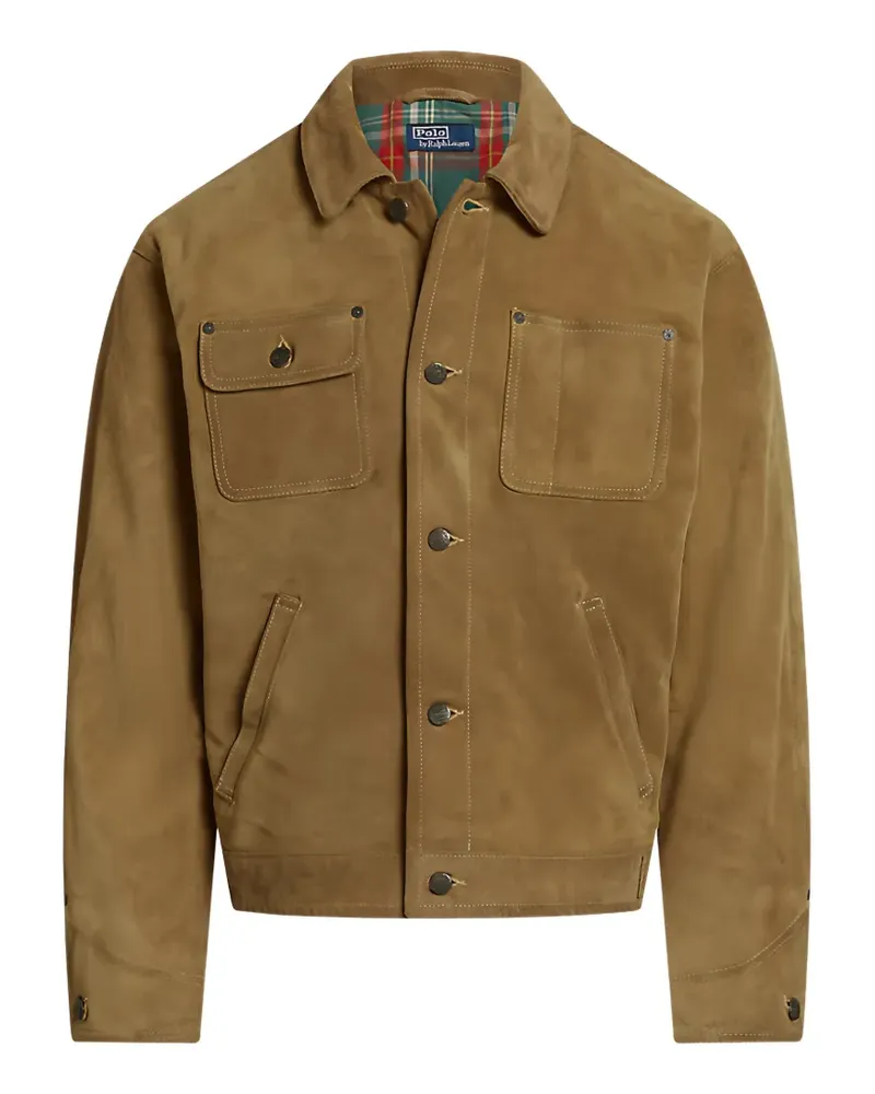 Ralph Lauren Trucker Jacke - Braun Braun