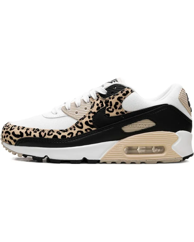 Nike Air Max 90 "White/Black/Sanddrift/Hemp" Sneakers - Weiß Weiß