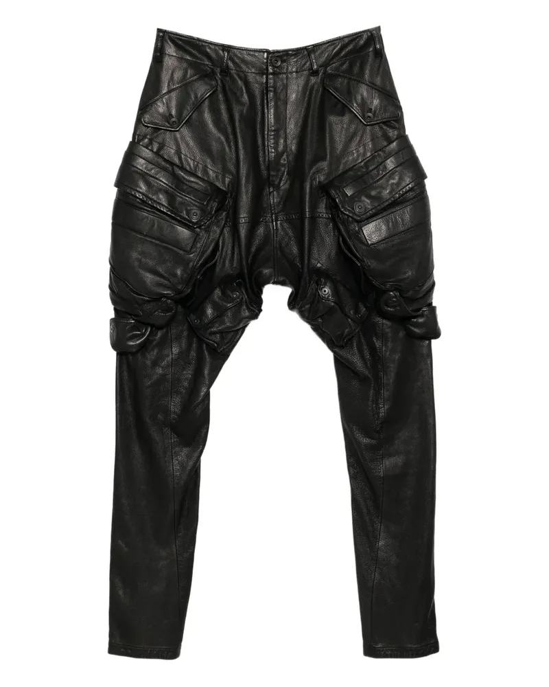 Julius Gas Mask Jodhpurhose - Schwarz Schwarz