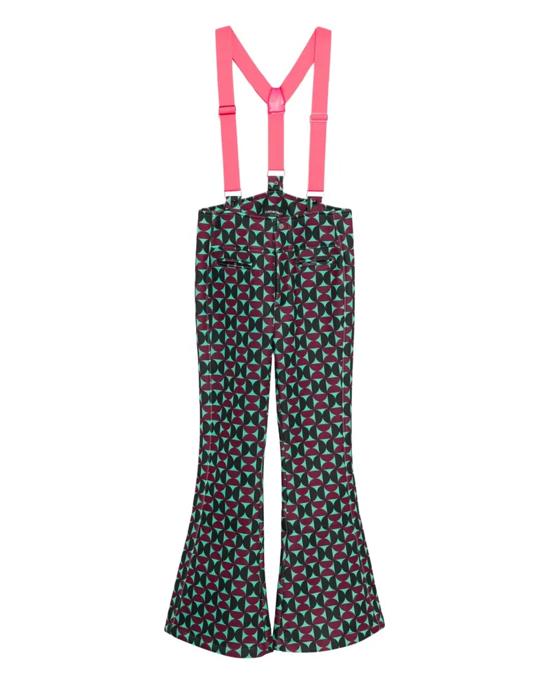 Cynthia Rowley Art Nouveau Skihose - Grün Grün