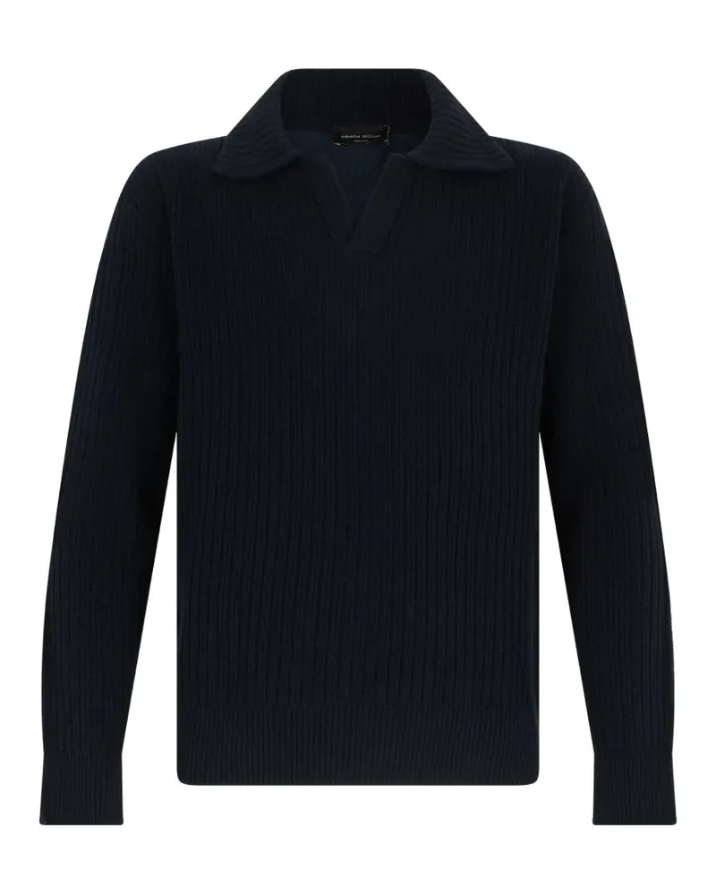 Roberto Collina ribbed-knit sweater - Blau Blau