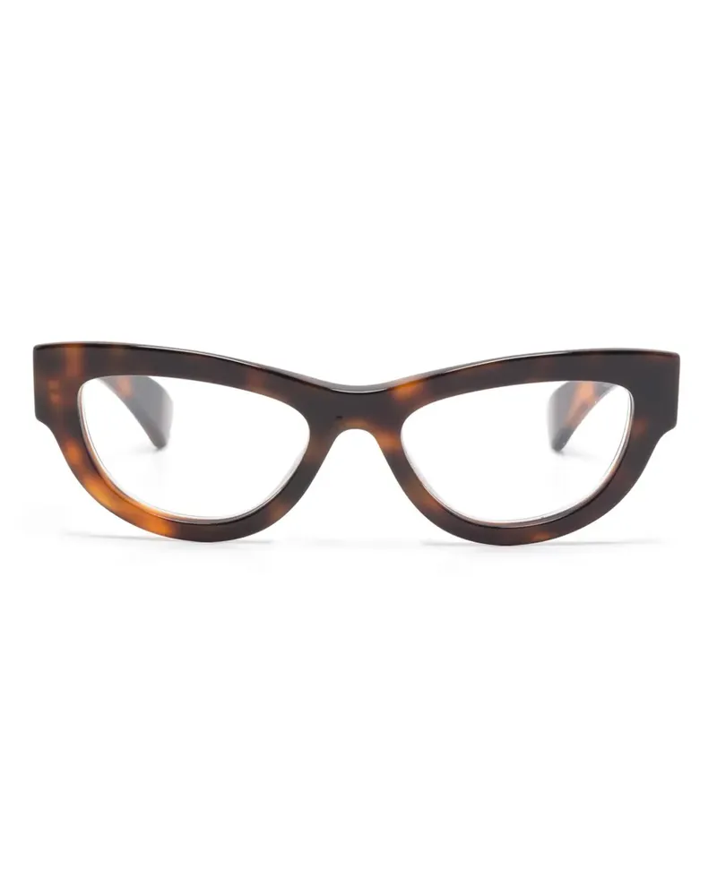 Gucci Klassische Cat-Eye-Brille - Braun Braun