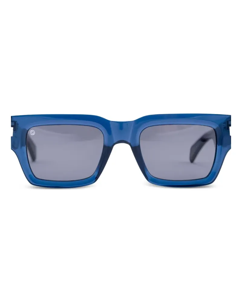 Kyme Boxy Sonnenbrille mit eckigem Gestell - Blau Blau