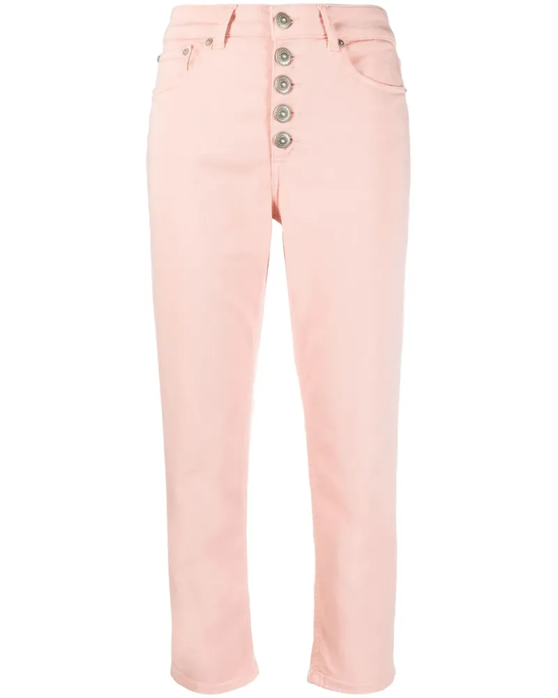 Dondup Gekürzte Tapered-Jeans - Rosa Rosa