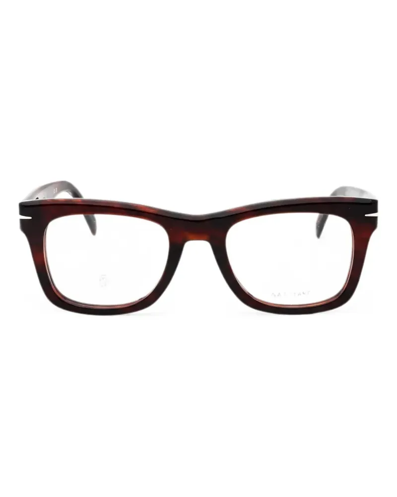EYEWEAR by DAVID BECKHAM square-frame glasses - Braun Braun