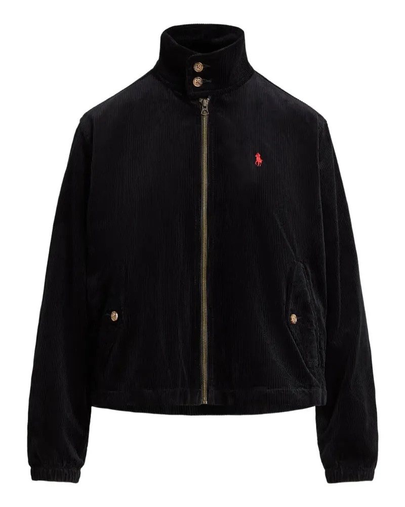 Ralph Lauren corduroy zip jacket - Schwarz Schwarz