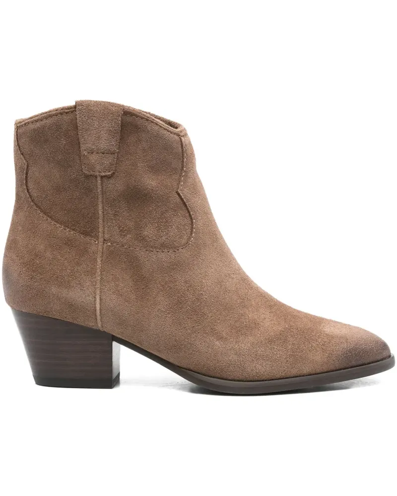 ash Stiefel mit spitzer Kappe 45mm - Braun Braun