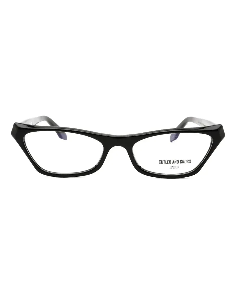 Cutler and Gross cat-eye frame glasses - Schwarz Schwarz