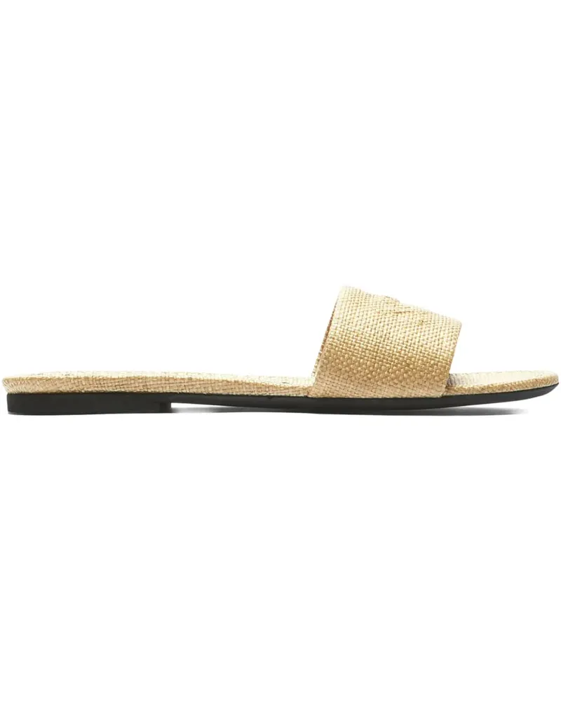 N° 21 Sandalen mit Logo-Prägung - Nude Nude