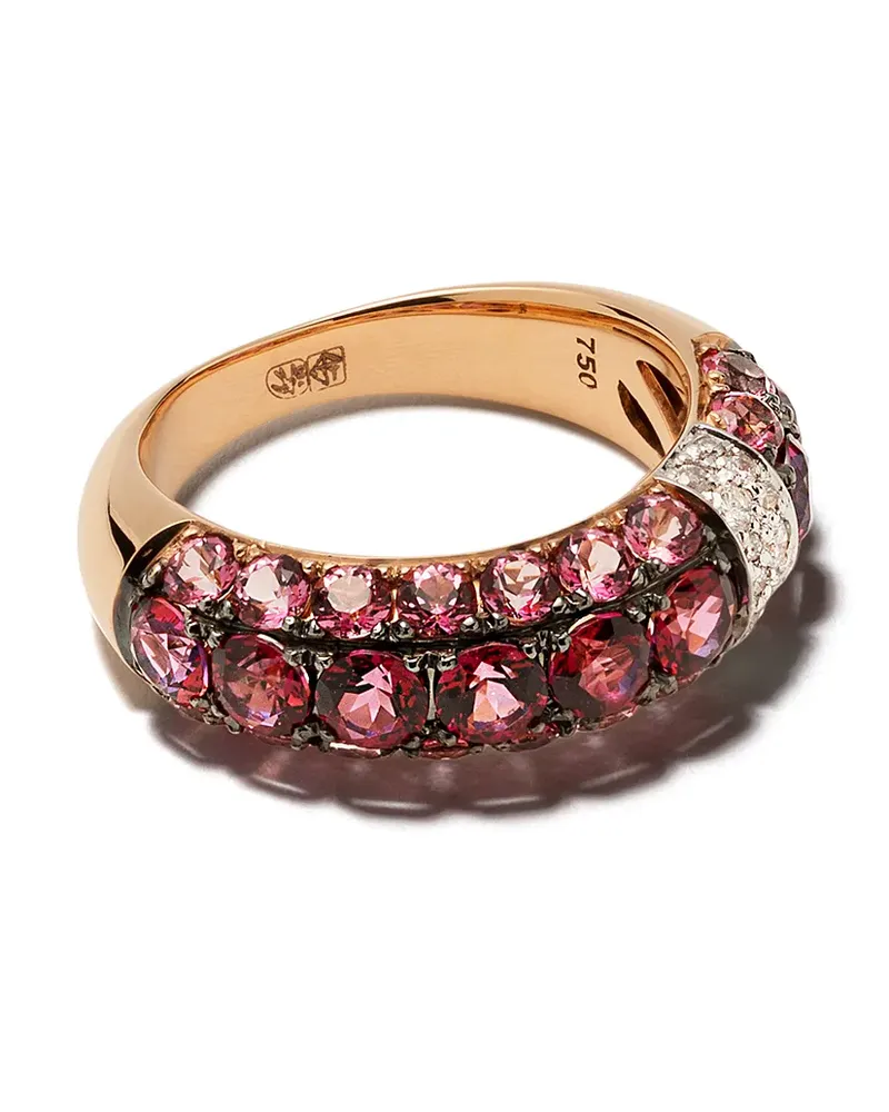 BRUMANI 18kt Goldring mit Diamanten Gold