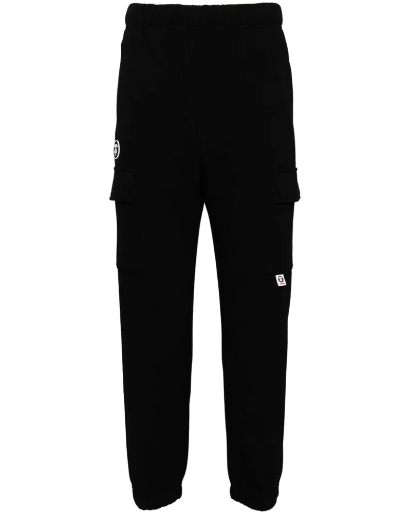 BAPE Jogginghose mit Cargo-Taschen - Schwarz Schwarz