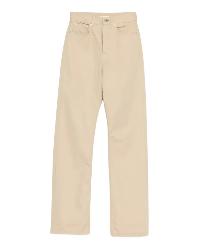 J.W.Anderson straight-leg jeans - Nude Nude