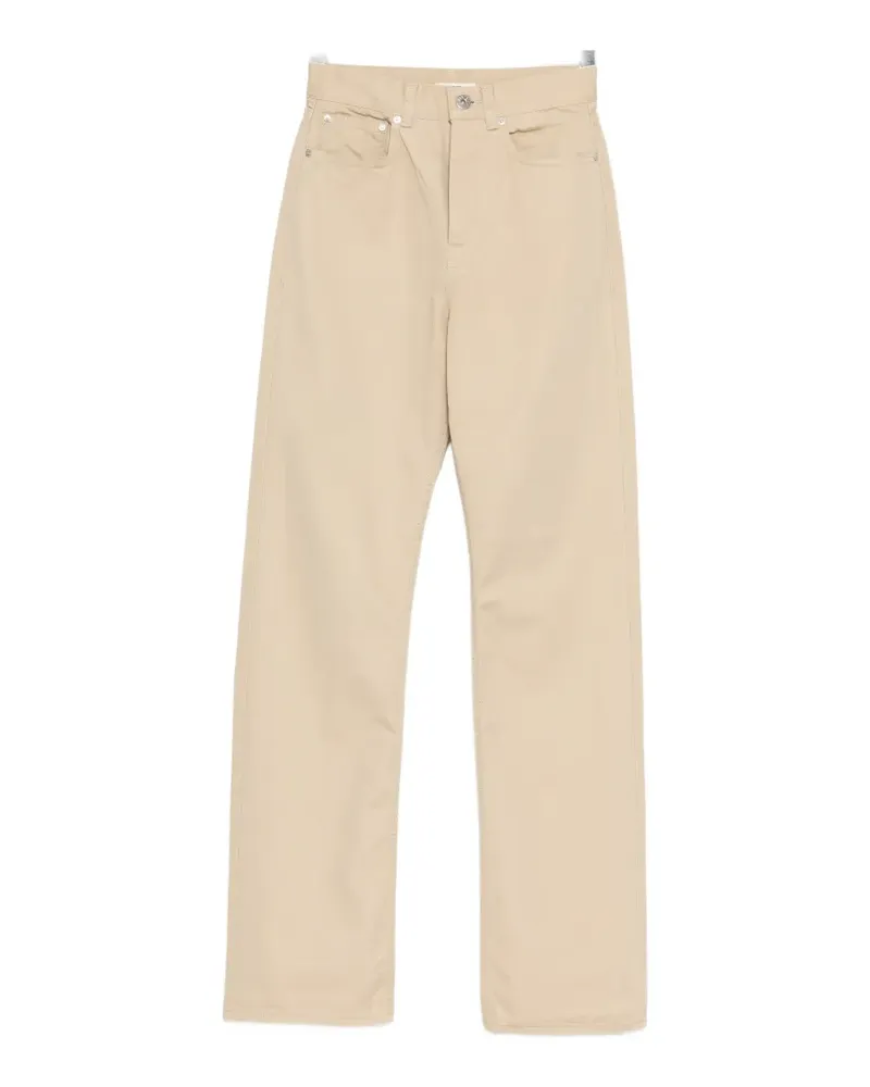 J.W.Anderson straight-leg jeans - Nude Nude