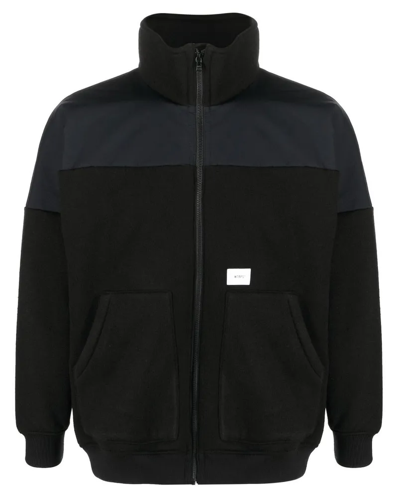 WTAPS Jacke mit Kontrasteinsatz Schwarz