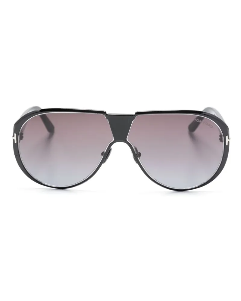 Tom Ford Vicenzo Pilotenbrille - Schwarz Schwarz